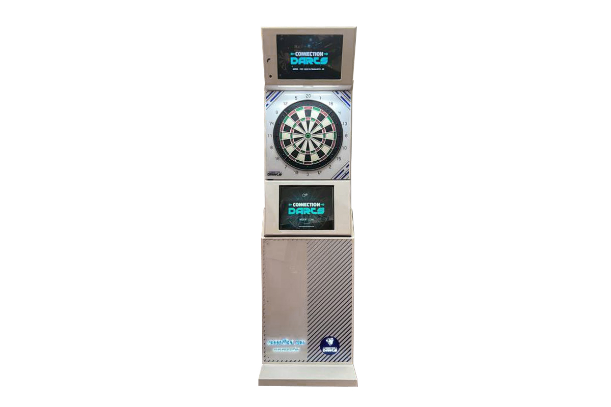 Cible connectée Connection Darts CPlus Remember Edition Blanche